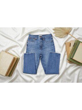Madewell The Perfect Vintage Crop Jeans Women's Size 27‎ High Rise Straight